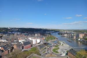 vue de Namur depuis la Citadelle