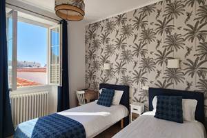 Chambre lits jumeaux Biarritz