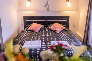 Chambre 3 Lit et Fleurs