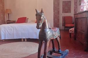 Le Mas Palegry chambres d'hôtes Perpignan chambre 3 côté terrasse cheval
