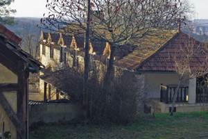 La ferme, vue de dessus