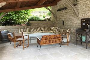 Espace de détente (pool-house)