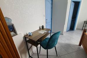 Espace bureau chambre Bleuets