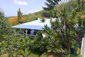 Vue maison depuis le jardin