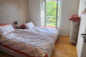 Les 2 lits simples de 1m de la chambre des 4 M