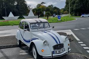 2cv france 3 31 AVENUED ELA GARE EN VISITE 0 LA TREMBLADE