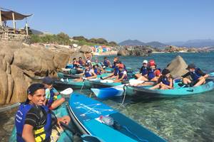 Abbartello kayak Corse paddle colo