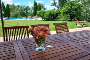 0 terrasse et jardin