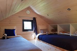 Cabane du Renard, chambre du haut