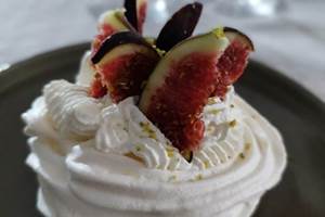Pavlova aux figues