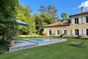 Maison Gascony côté piscine se mettre au vert