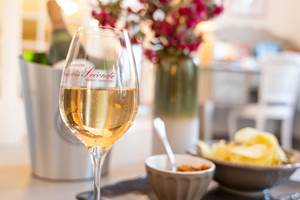Apéritif au Champagne au Presbytère