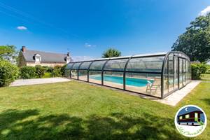 4 Gite la chevalerie 49170 jeu piscine
