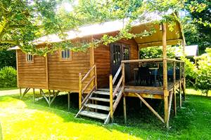 Cabane Africa - Vue sur une cabane