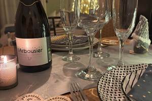 champagne table le puech