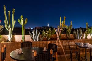 Rooftop by night