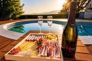 Un apéritif gourmand dans un manoir de charme
