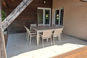Gite du Causse Loubressac Terrasse couverte