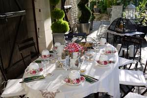 petit déjeuner en extèrieur