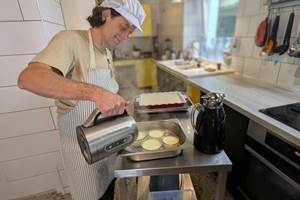 Alain en cuisine