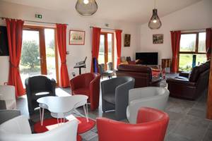 Le Green Camp d'Octavie : le coin salon du séjour