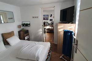 La Chambre le lit deplié