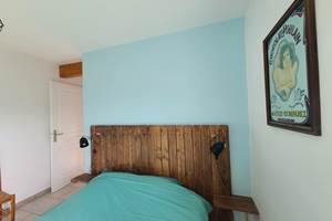 Les gîtes de Moussan - Montbrun Les Bains - chambre 1 lit double - 1er étage - gîte 3