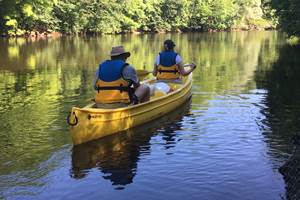 canoë sur la vézère avec canoëfamily