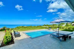 Vue mer des Caraibes à 180 degrés