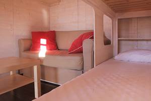 Lits superposés et canapé concertible