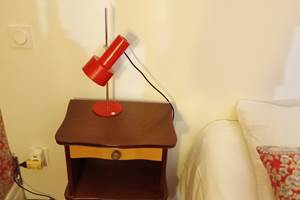 Le Mas Palegry chambres d'hôtes Perpignan chambre 3 côté terrasse table de nuit