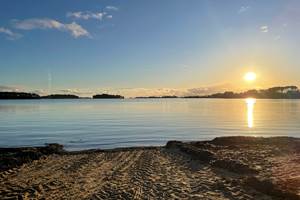 Soleil couchant Locmiquel 14 Decembre 2024