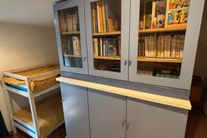 La chambre enfants, les lits, lecture et jeux