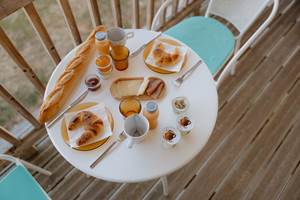 Le petit-déjeuner à La Petite Couronne
