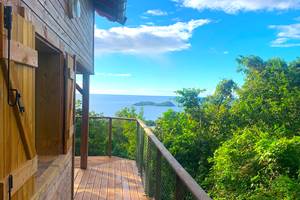 Terrasse avec vue mer panoramique