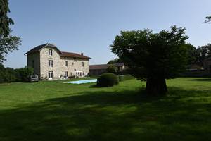 Le jardin, Maison d’hôtes la Babinerie,  Saint Léonard de Noblat, Haute Vienne, Nouvelle Aquitaine,
