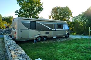 Emplacement camping-car
