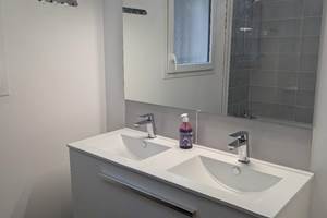 Salle de bain, double vasque