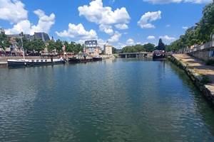 vue au point d'embarquement