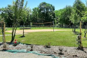 Terrain de volley - badminton