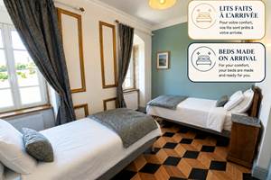 Chambre 2 lits simples – Le Rêve Royal