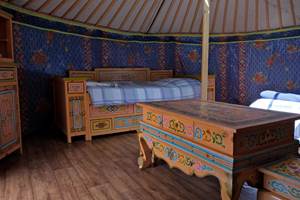 lit traditionnel mongol