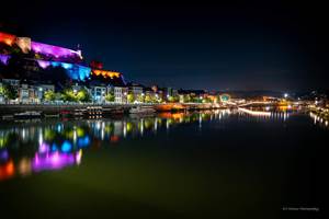 Citadelle de Namur avec l'Enjambée et La Meuse