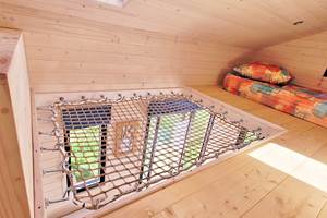 tiny house Mesange mezzanine petit lit