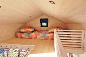 tiny house Mesange chambre petit lit