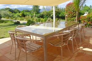 coin repas extérieur