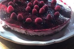 Tarte maison avec fruits de chez nous