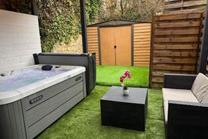 Terrasse privative et jacuzzi