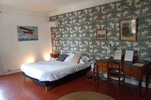 Le Mas Palegry chambres d'hôtes Perpignan chambre 2 côté jardin 02