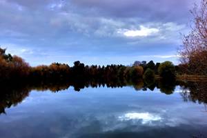 Domaine : une vue magnifique au crépuscule